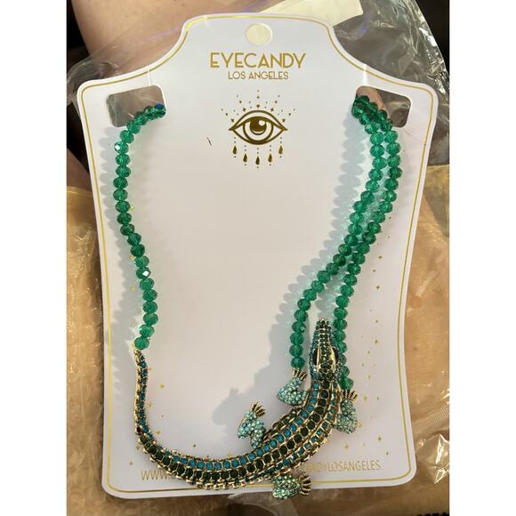 Gator Beaded Necklace - Picture 3 of 4